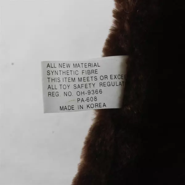 20" Plush Bear in Fox Hunting Outfit Mantel Display Collectible Used