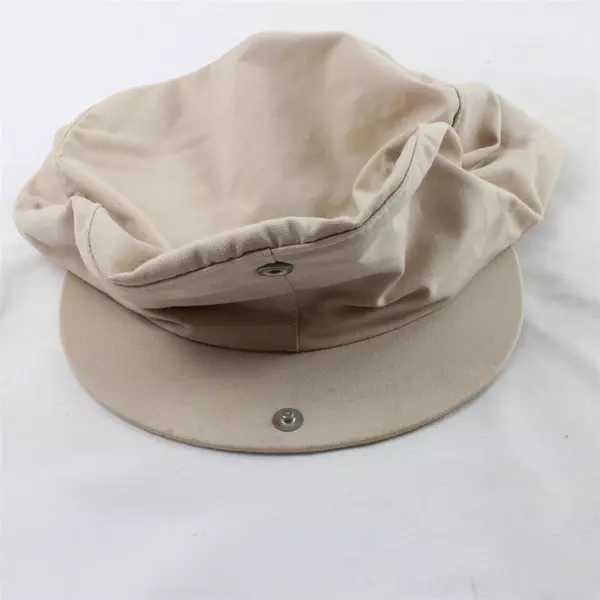 Vintage Newsboy Cap MAFCA Portland 2004 Beige Collectible