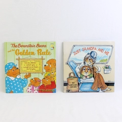 Lot of 2 Early Readers Just Grandpa & Me The Berenstain Bears & the Golden Rule