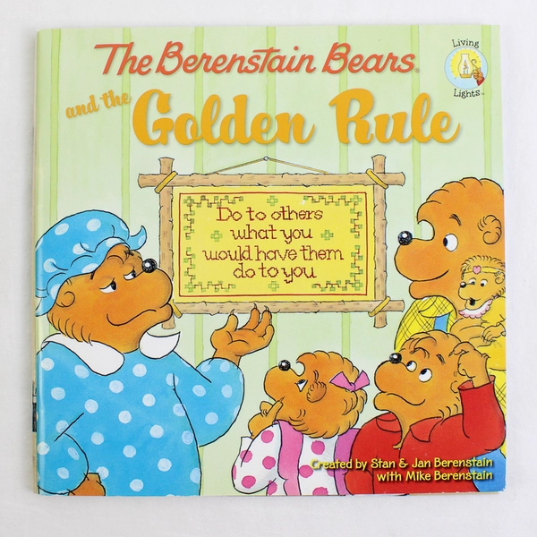 Lot of 2 Early Readers Just Grandpa & Me The Berenstain Bears & the Golden Rule
