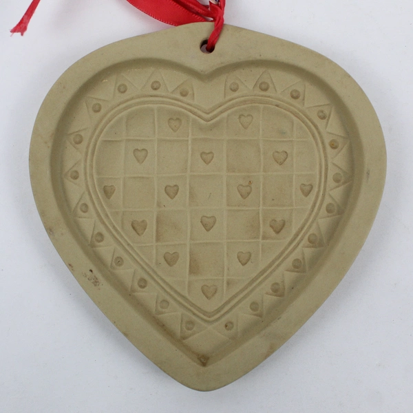 Hill Designs Brown Bag Cookie Art 1993 Heart Cookie Mold