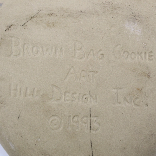 Hill Designs Brown Bag Cookie Art 1993 Heart Cookie Mold