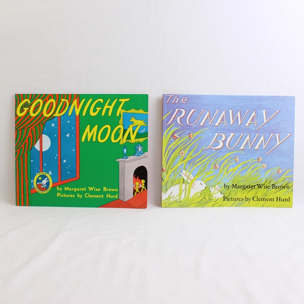 2 PB Classics by Margaret Wise Brown Goodnight Moon The Runaway Bunny 2005