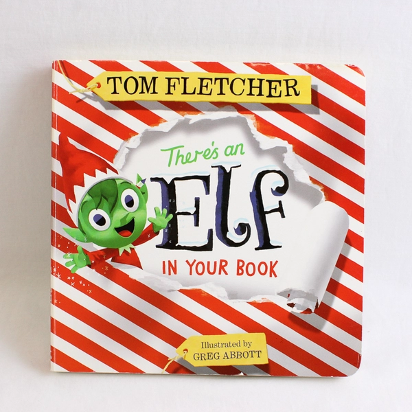 There's an Elf in Your Book by Tom Fletcher 2019 Board Book Good Condition