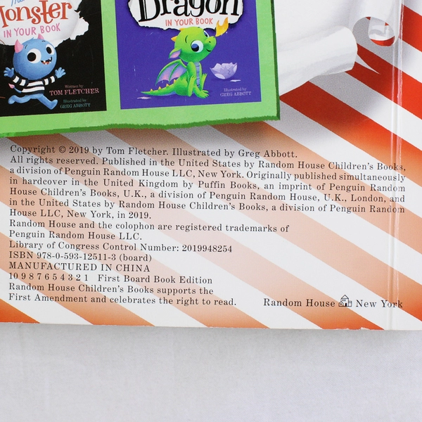 There's an Elf in Your Book by Tom Fletcher 2019 Board Book Good Condition