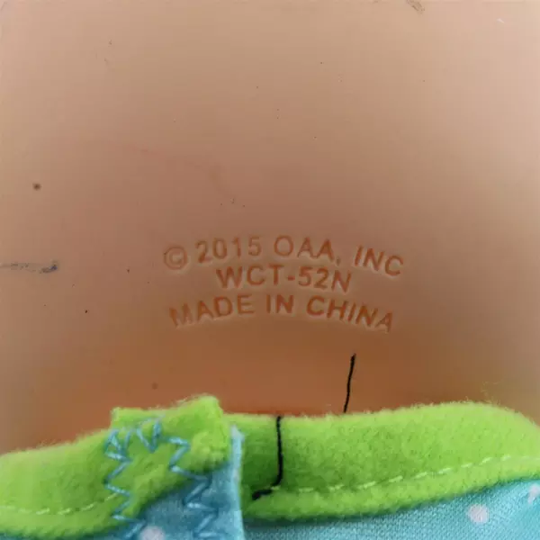 Cabbage Patch Babies Hard Body Bald Posable Doll Blue Eyes 2015