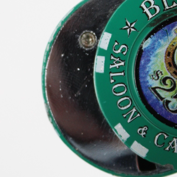Black Saddle Saloon & Casino Poker Chip Lighter