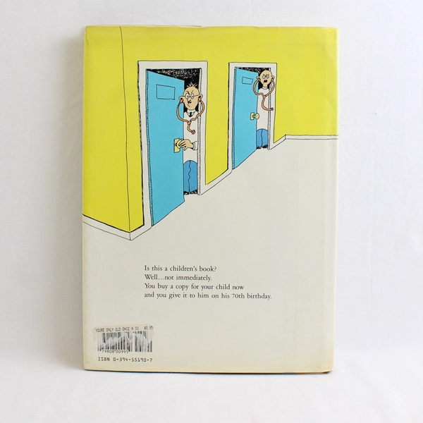 You're Only Old Once! A Book for Obsolete Children by Dr. Seuss 1986 HC DJ