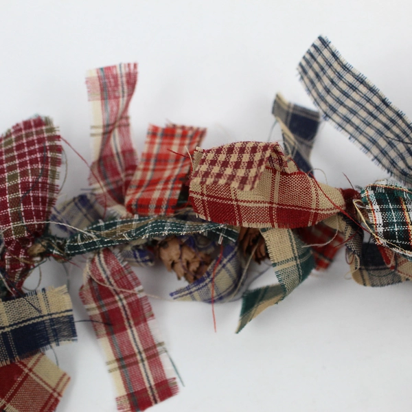 Jo-Ann Rustic Country-Style Ragdoll Christmas Holiday Garland 52"