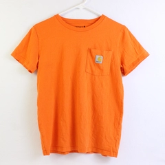 Carhartt Orange Short Sleeve T-Shirt W/ Breast Pocket Boys (14-16) Size LG
