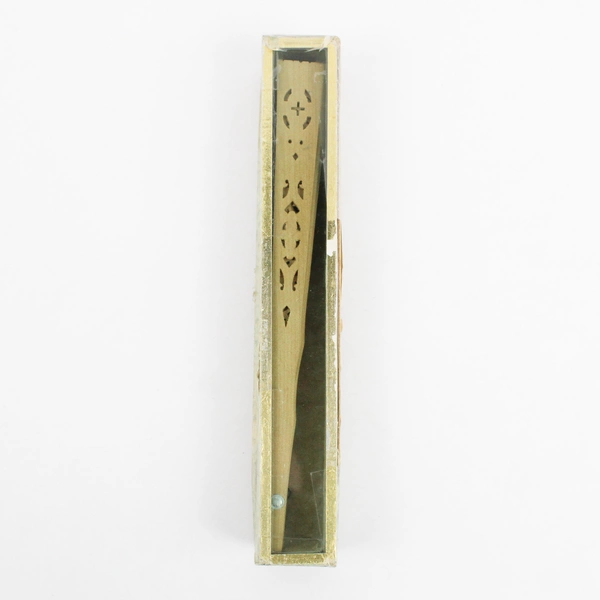 Vintage Folding Openwork Sandalwood Hand Fan