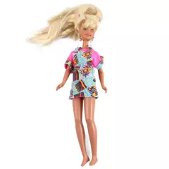 Vintage Barbie 10.5" Doll with Mini Dress