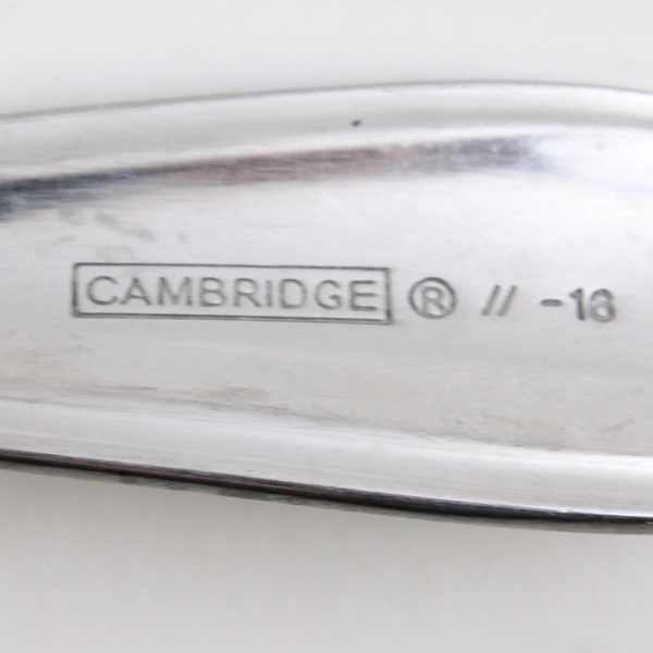 Lot Of 2 Cambridge Silver Allure Sand Dinner Forks 8 Inches Good