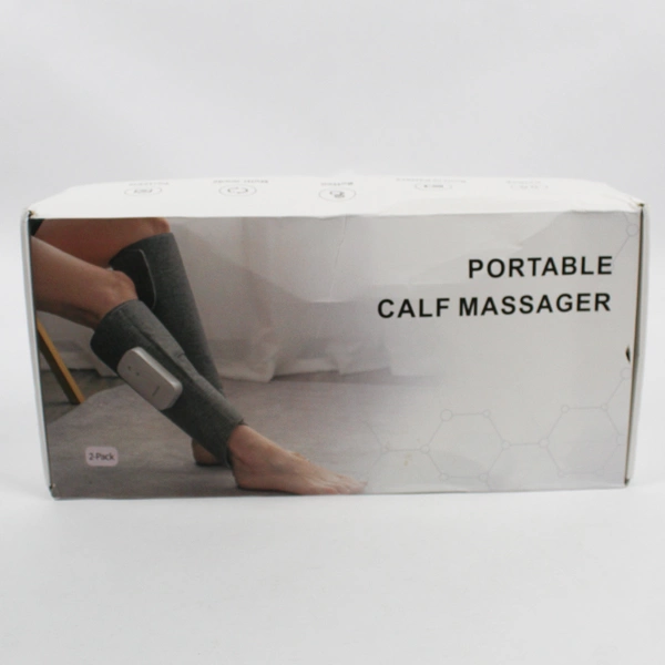 Set Of 2 Unbranded Portable Calf Massagers W/ Charging Cord Gray 5W 5V