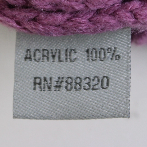 C.C Beanie Women's Purple Knit Cap Beanie