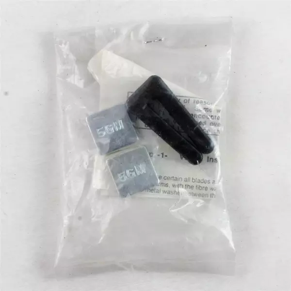 Hunter Ceiling Fan Blade Balancing Kit 4 Clips 6 Weights Wobble Repair