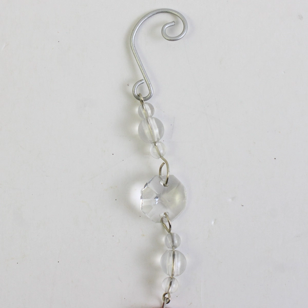 Grasslands Road Keep Christ In Christmas Glass Ornament 5"