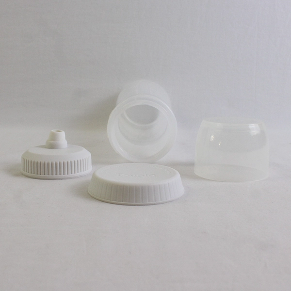 Tovolo Clear Plastic Pancake Batter Dispenser Bottle Easy-Squeeze 11.5" Tall