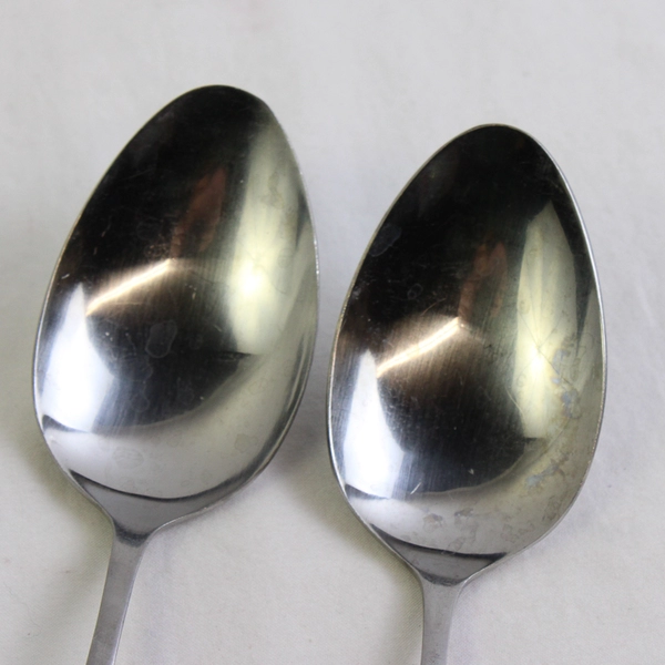 3 Cambridge Silver American Pride Stainless 2 Serving Spoons 1 Pistol Knife 