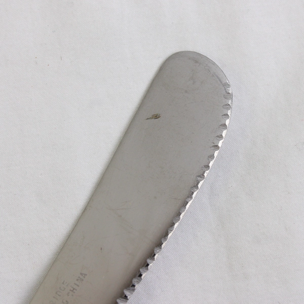 3 Cambridge Silver American Pride Stainless 2 Serving Spoons 1 Pistol Knife 