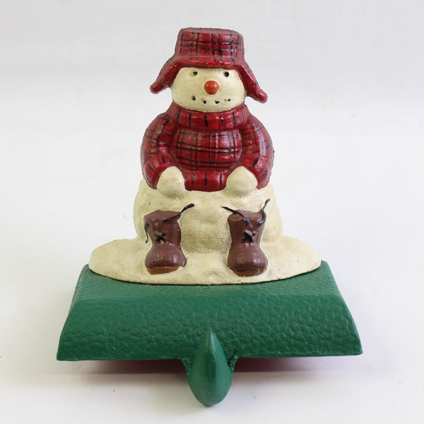 Midwest of Cannon Falls Cast Iron Snowman Stocking Hanger