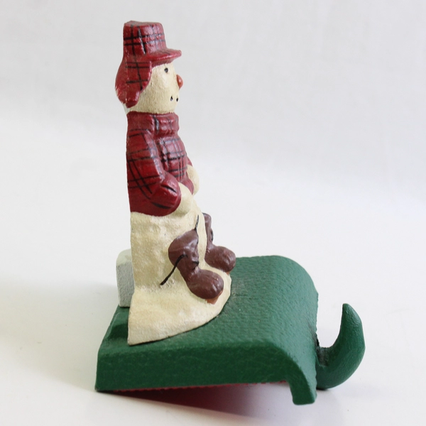 Midwest of Cannon Falls Cast Iron Snowman Stocking Hanger