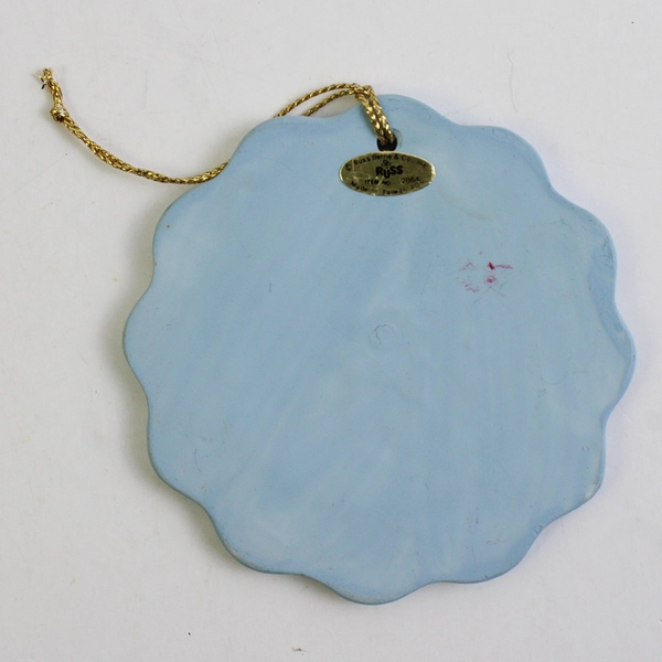 VTG Russ Berrie Christmas Keepsakes Ornament To A Special Teacher 3"