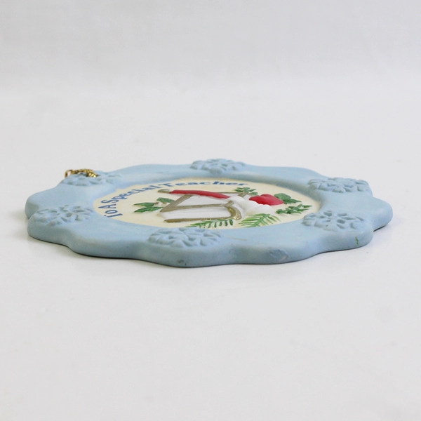 VTG Russ Berrie Christmas Keepsakes Ornament To A Special Teacher 3"