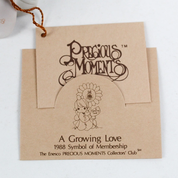 Enesco Precious Moments Collectors Club Figure “A Growing Love” 1987 E-0008
