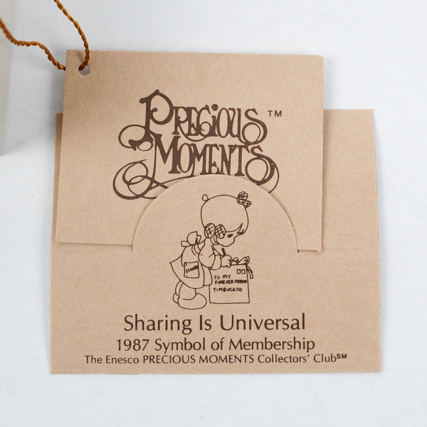 Enesco Precious Moments Collector Club Figure “Sharing Is Universal” 1987 E-0007