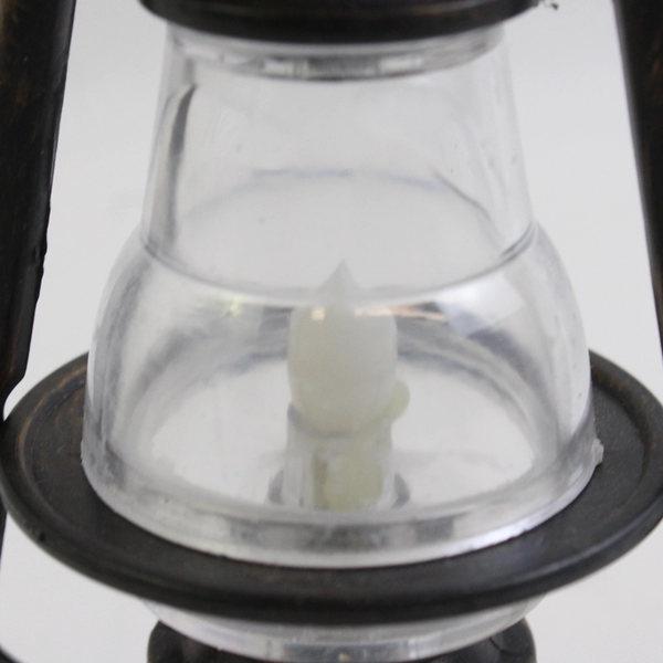 Light Up Snowman Lantern Christmas Ornament 5.5" UNTESTED