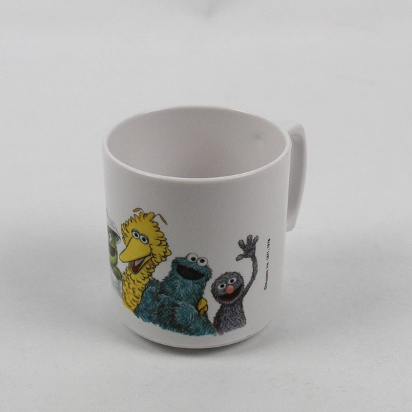 Muppets Inc 1971, 1978 Vintage Sesame Street Characters Plastic Mug