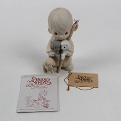 Enesco Precious Moments Figure “We Belong To The Lord” Bible Boy 1986 #103004