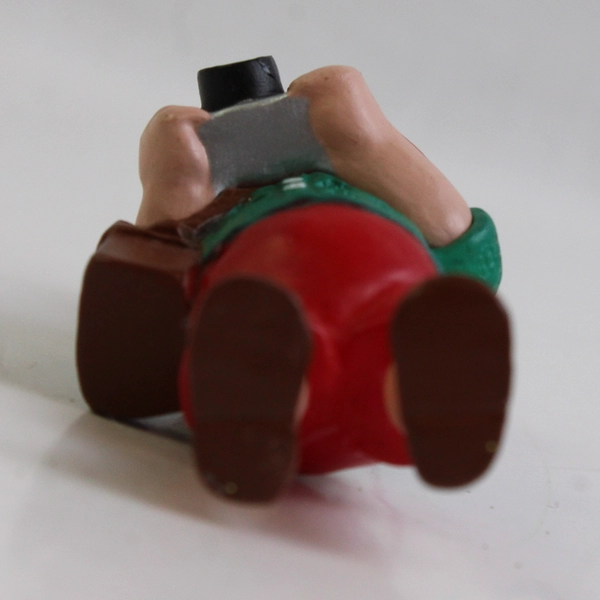 Vintage 1989 Hallmark Camera Claus Christmas Ornament 2 1/4"