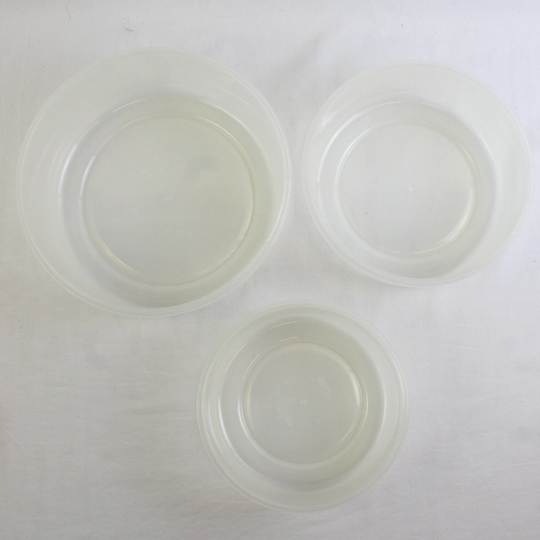 Lot of 3 Lock & Lock 1.2L to 3L Food Storage Container Bowls