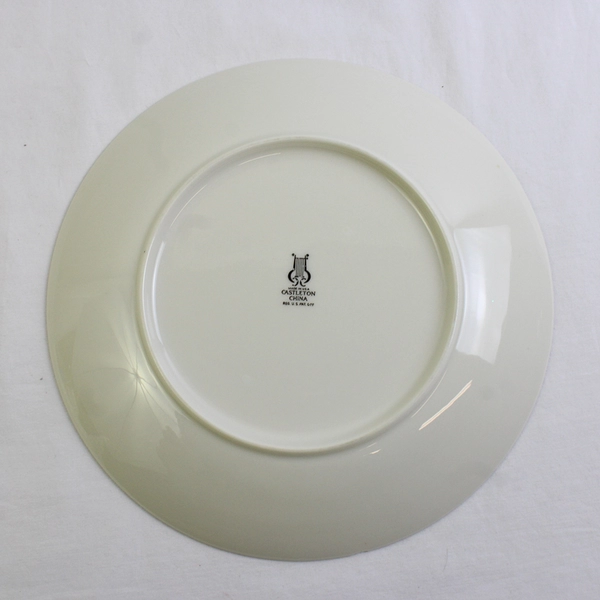 VTG Eva Zeisel Castleton Museum White Salad Plate 8 1/4" FLAW