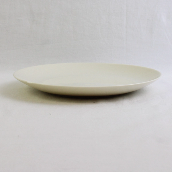 VTG Eva Zeisel Castleton Museum White Salad Plate 8 1/4" FLAW