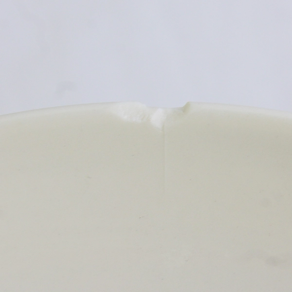 VTG Eva Zeisel Castleton Museum White Salad Plate 8 1/4" FLAW