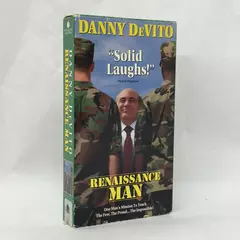 Renaissance Man VHS 1995 starring Danny DeVito and Gregory Hines