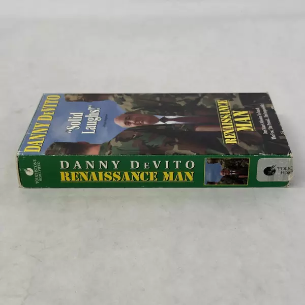 Renaissance Man VHS 1995 starring Danny DeVito and Gregory Hines