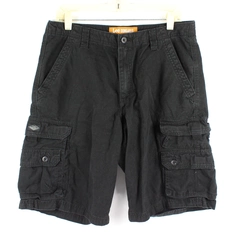Lee Dungarees Men's 32 Black Cargo Shorts