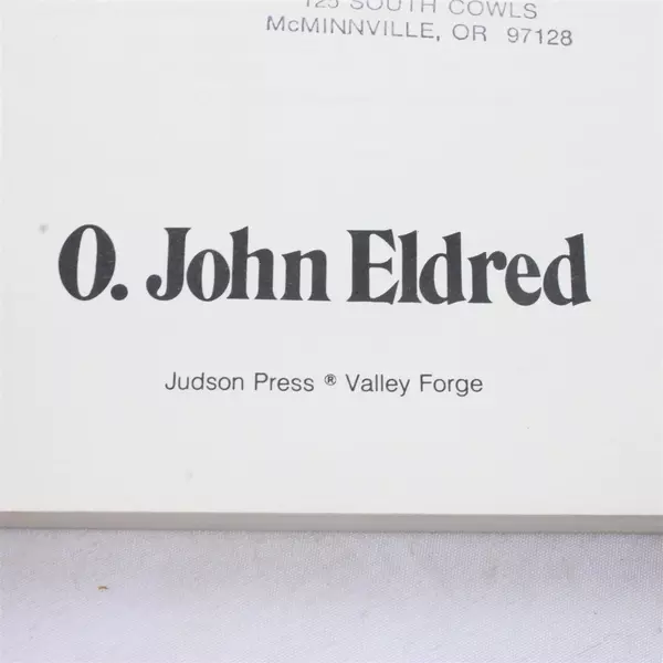 Women Pastors O. John Eldred 1981 Paperback Former Library Book