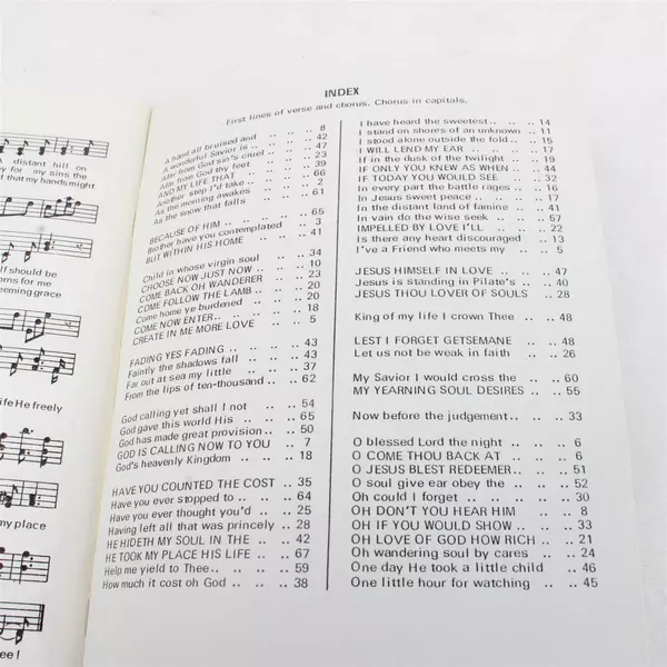 Gospel Hymns Old & New Paperback Hymnal 