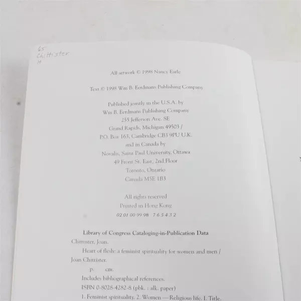 Heart of Flesh: Feminist Spirituality for Women and Men - Paperback