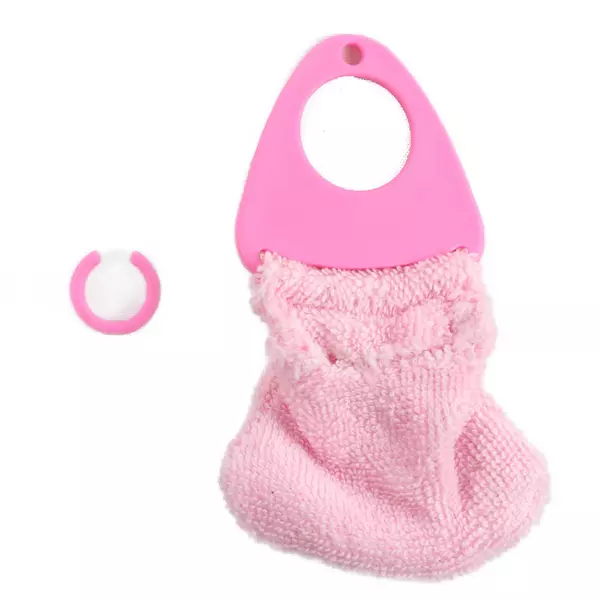 Barbie 2006 Beach Glam Platinum Blonde Doll Wide Flat Feet Satchel 