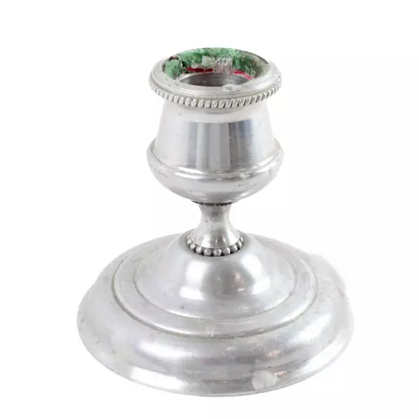 Vintage Silver Plated Candlestick Holder 3.25" Small Table Candle 