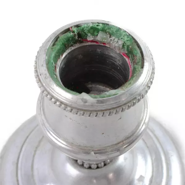 Vintage Silver Plated Candlestick Holder 3.25" Small Table Candle 