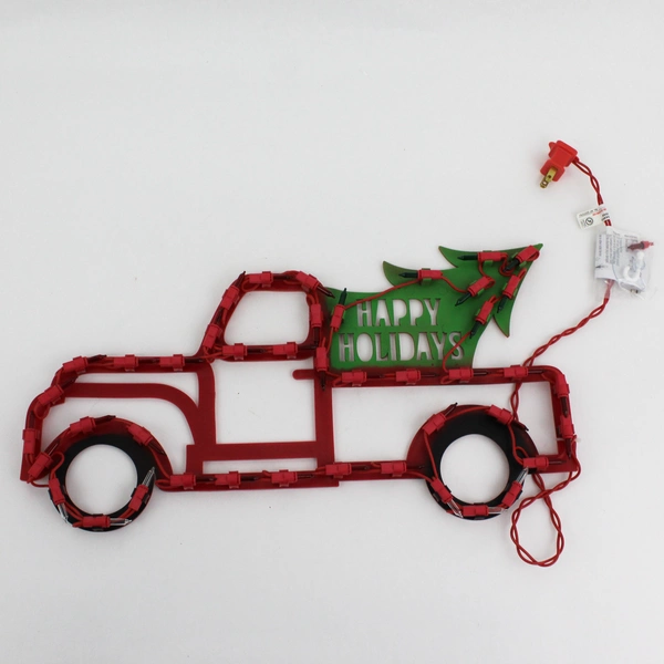 2002 Design Group Lighted Truck Indoor/ Outdoor Christmas Decoration 