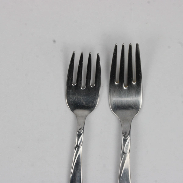Lot of 3 Wallace Silver Modernaire Pattern 2 Salad & 1 Dinner Forks Stainless 