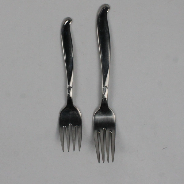 Lot of 3 Wallace Silver Modernaire Pattern 2 Salad & 1 Dinner Forks Stainless 